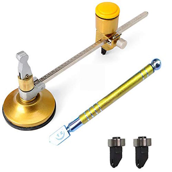 Cortavidrios JPD Gold 3-12 mm con Ventosa y Suministro de Aceite