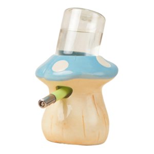 Ioensy - Botella De Agua Para Hámster Fácil De Limpiar Con Soporte Para Hámsteres, Ratas, Animales Pequeños, Color Azul