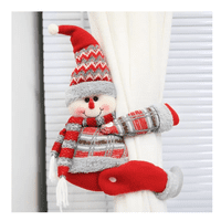 Oem - Muñeco Adorno De Navidad Para Cortina Muñeco De Nieve