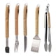 thumbnail image 2 of Set Parrillero 5 Piezas Mango Madera, 2 of 3