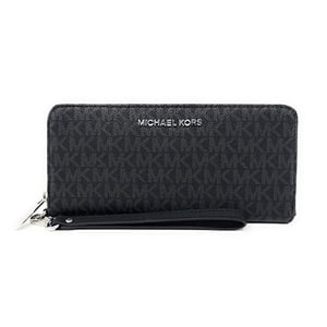 Billetera Michael Kors Larga Firma Mk 2020, Negro
