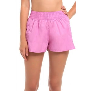 Samia - Short De Natacion Secado Rapido Mujer Morado L