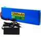 thumbnail image 1 of Batería de bicicleta eléctrica de 60 V y 12 Ah para motor de bicicleta de 350-1000 W, batería de iones de litio para patinete eléctrico con cargador, kit de motor/bicicleta eléctrica, 1 of 6