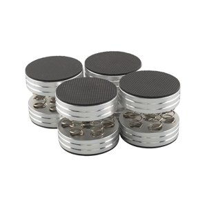 Bothyi - Hifi Audio Stand Pies Aislamiento Hifi Amplificador Para Spring Vibration Absorber Argent