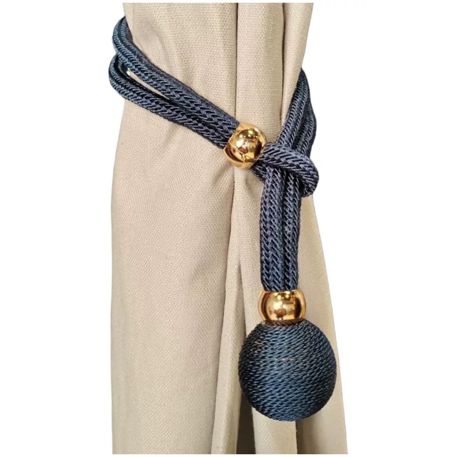 Wyj Hogar - Pack De 02 Sujetadores - Abrazaderas Magneticas Para Cortinas Md11