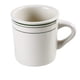 thumbnail image 1 of Taza Yanco GB-38 Green Band para café/té, 240 ml de capacidad, China x36, 1 of 1