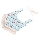 thumbnail image 1 of Bebé niños bebé alimentación saliva toalla dribble triángulo bandana bibs flor azul, 1 of 3