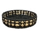 thumbnail image 1 of Cesta Panera De Rattan Cesta De Pan Redonda Pequeña Negro Tejido, 1 of 2