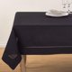 thumbnail image 2 of Mantel SARO LIFESTYLE 213 cm Negro con borde de hemstitch, 2 of 4