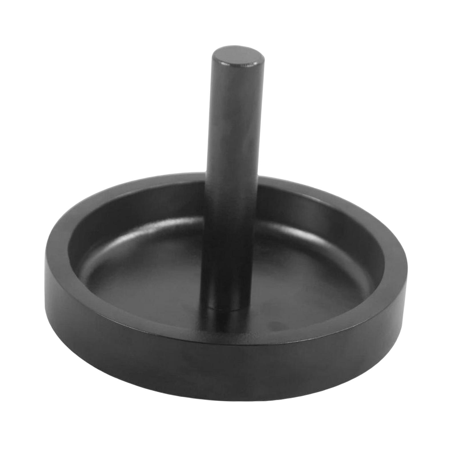 Magideal - Cono De Billar De Madera, Cuenco De , Soporte De Tiza De Cono, Deportes De Billar Portátiles Duraderos Para Piscina Interior, Sala De Juegos, Negro