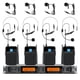 thumbnail image 1 of Sistema de Micrófono Inalámbrico Lavalier Mizisnr 4 Canales UHF, 1 of 3