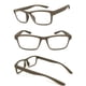 thumbnail image 1 of Lentes de Lectura VeryHobby Retro Cuadrados con Acabado Goma 2.50, 1 of 2