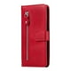 thumbnail image 2 of Funda con Cremallera para Samsung Galaxy A22 4G, Carcasa Cartera de Cuero PU con Soporte y Tarjetero, 2 of 6