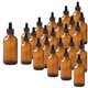 thumbnail image 1 of Botella de aceite esencial Easeen de vidrio ámbar de 120 ml con gotero, paquete de 24, 1 of 5