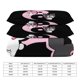 thumbnail image 4 of Kuromi Duvet Cover Set 3 Piece Bedding Set Double Sided Printing Decorative Comforter Cover Set, 4 of 5