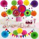 thumbnail image 3 of Decoración Fiesta Zerodeco 21 Piezas Multicolor Colgante, 3 of 3