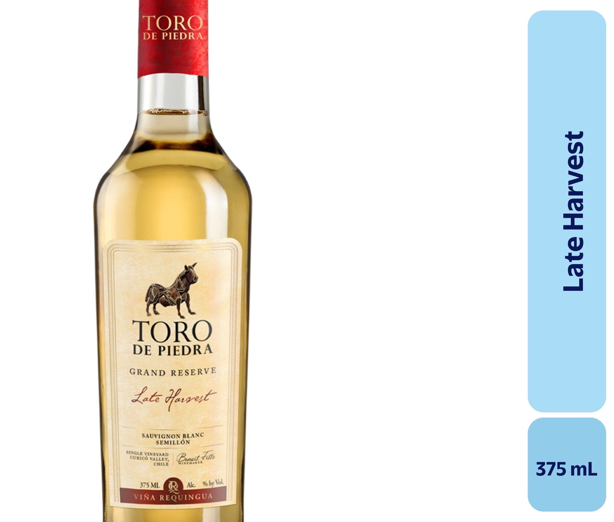 Vino Late Harvest 375 mL Toro De Piedra