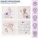 thumbnail image 2 of Set de lienzo para pared Idea Nuova Disney Princess, paquete de 4 unidades, 28 x 28 cm, 2 of 7