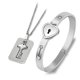 thumbnail image 1 of Pulsera y Collar SONGCHANGJEWELRY en Acero de Titanio, 1 of 7