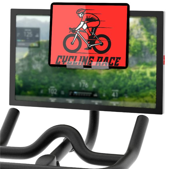 Soporte para tableta DoublePlus compatible con Peloton Bike & Bike Plus y Tread & Row