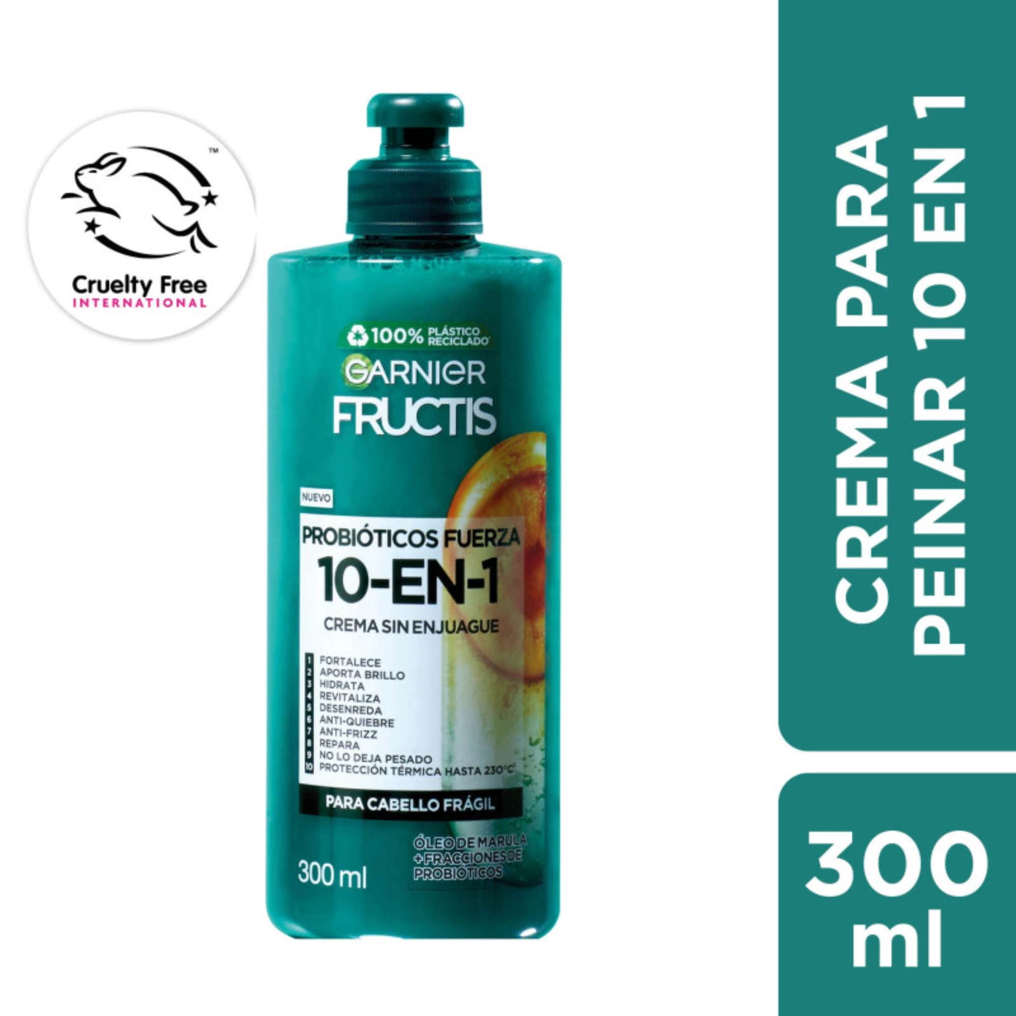 Crema Para Peinar Garnier En 1 Probióticos Fuerza