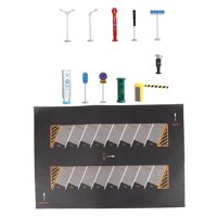 Bothyi - 1:64 Gran Modelo De Alfombra De Estacionamiento Coche Fundido A Presión Garaje Modelos De Automóviles En Miniatura Estilo De Exhibición F