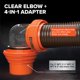 thumbnail image 5 of Kit de mangueras de alcantarillado Camco RhinoFlex de 15 pies con adaptador para caravanas y caravanas, 5 of 7