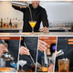 thumbnail image 3 of 23 Piezas Cocktail Belug Bartender Kit, Coctelera Profesional Utensilios De Bar, Cocteleras De Cóctel 750 Ml, plata, 3 of 5