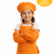 thumbnail image 3 of Set Delantales Cocina Infantil Gorro Mangas Protectores Chef, 3 of 6