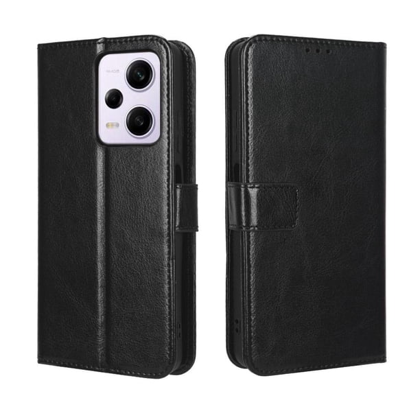 Funda tipo libro para Xiaomi Note 12 Pro Plus 5G, cartera todo‑en‑uno, funda multifuncional con tarjetero y correa de muñeca desmontable