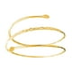 thumbnail image 1 of Minimalista Bobina de metal Brazo superior Brazalete Pulsera Brazalete Brazalete Brazalete Dorado, 1 of 3