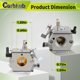 thumbnail image 4 of Carburador Carbhub para Stihl 028 028AV 028 SUPER WT-16B, 4 of 7
