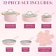 thumbnail image 3 of Set Ollas Epic 12 Piezas Antiadherente Rosa, 3 of 3
