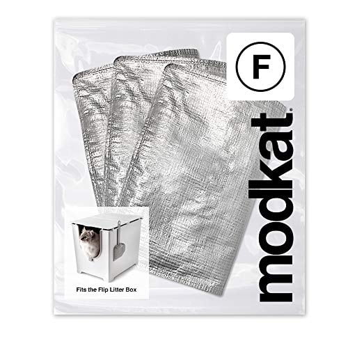 Forros de caja de arena Modkat Flip tipo F para Modkat XL (paquete de 3)