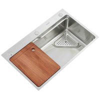 Domsa - Lavaplatos Sobre Cubierta Silver 75X46X20 Cm