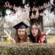 thumbnail image 5 of Banner decorativo de graduación She Believed She Could So She Did, 5 of 8