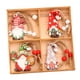 thumbnail image 2 of 12 Adornos Colgantes De Madera De Navidad De Gnomo Con Agujeros, Decoraciones Navideñas, 2 of 5