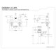 thumbnail image 2 of Grifo de lavabo Kingston Brass Vintage GKB2605PL de 4 pulgadas, 2 of 2