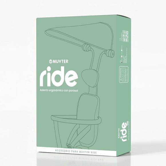Asiento ergonómico para Muvter Normal verde