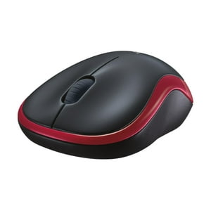 Mouse Inalambrico Logitech M185 Rojo Rojo