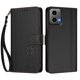 thumbnail image 3 of Funda Cartera Trébol para Motorola Moto G34 5G con Ranuras Tarjetas y Carga Inalámbrica Negro, 3 of 6
