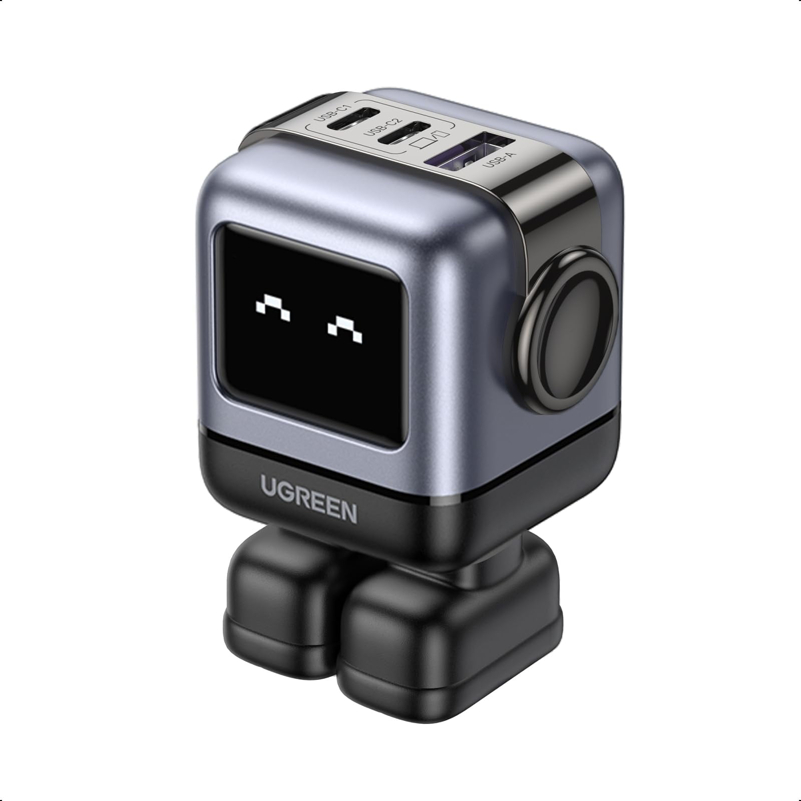 Cargador Ugreen Uno Usb C Nexode De 3 Puertos Gan De 65 W Para Macbook