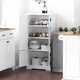 thumbnail image 2 of MUEBLE DESPENSA ALACENA COCINA BLANCO DOBLE CON ESTANTES Y PUERTAS, 2 of 4