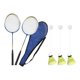 thumbnail image 3 of Entrenador De Bádminton Para Interiores, Herramienta De Práctica Individual Con Volante Para Deportes En Casa, 3 Raquetas De Bádminton 2, 3 of 5
