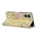 thumbnail image 2 of FOXDOCK Funda Tipo Cartera Floral para Samsung Galaxy S25 Edge ,Funda con Tapa de Cuero PU, Protección Antigolpes con Ranuras para Tarjetas y Soporte, 2 of 5