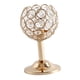 thumbnail image 1 of Diamante Crystal Tea Light Candelabro Ocasión De Boda Hogar 14cm Dorado, 1 of 5