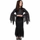 thumbnail image 1 of Morticia infantil Costume Fun World, talla M, hasta el suelo, 1 of 1