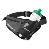 Banano Deportivo Rockbros Con Porta Botella, Outdoor Running Negro