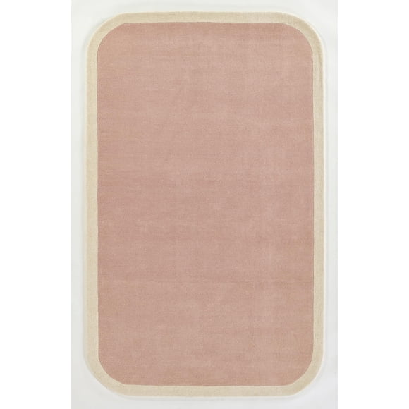 Alfombra Novogratz de Momeni Tallulah, color marfil macizo, 60 cm x 120 cm