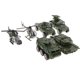 thumbnail image 1 of 6 Piezas 1:87 Juego De Juguete De Tanque De Vehículo Militar De Aleación Fundida A Presión Para Regalo De Niños, 1 of 2